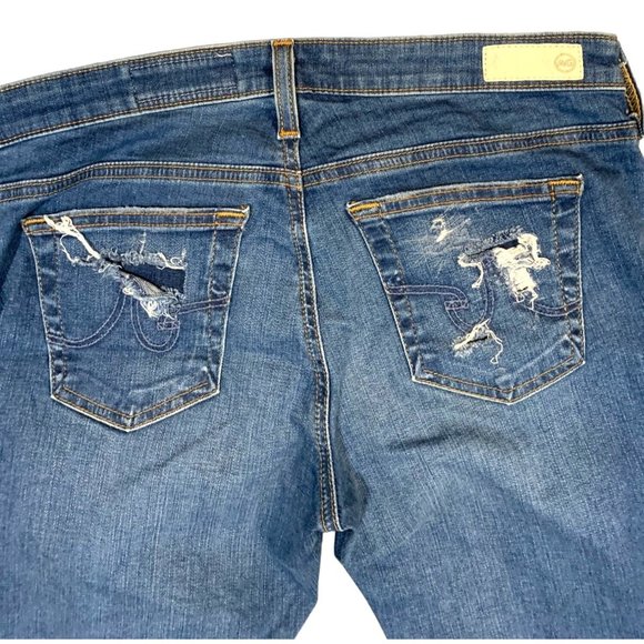 AG Adriano Goldschmied Womens Size 29 R Jeans The Legging Ankle Super Skinny Ank - Picture 4 of 4